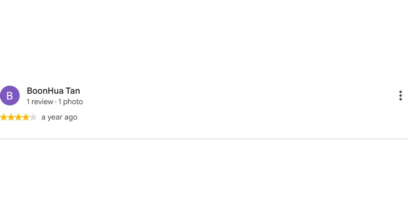 Google review by BoonHua Tan for ESP Wrapz Autospa, a year ago